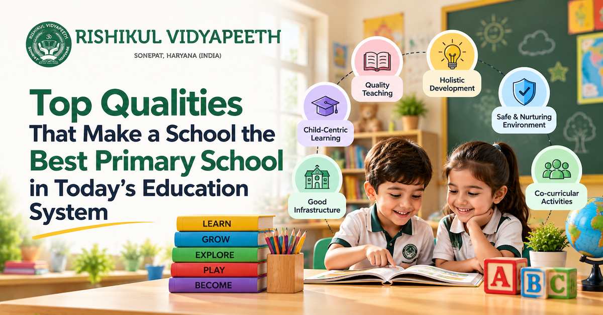 Top Qualities That Make a School the Best Primary School in Today’s Education System